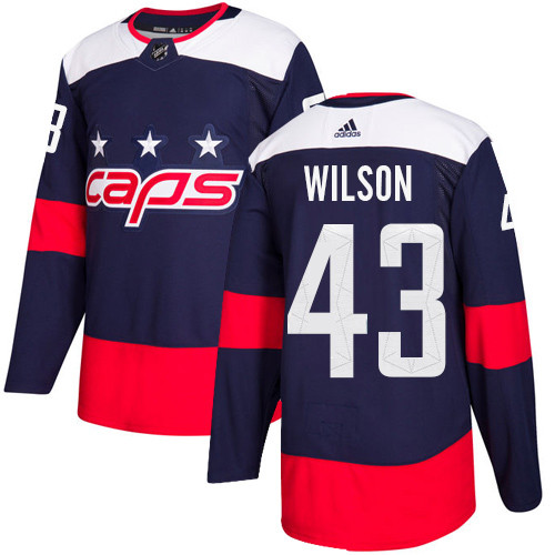 Washington Capitals Navy #43 Tom Wilson Stitched Jersey - Zenithce