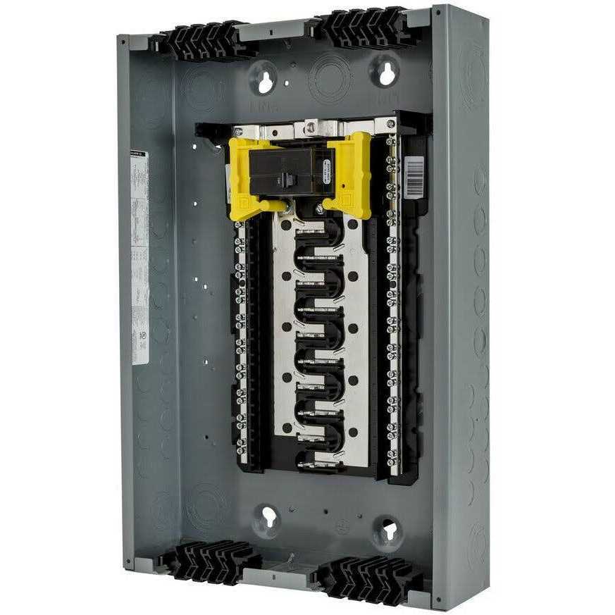 Square D Homeline 100 Amp Main Lug Load Center HOM612L100RBCP - Zenithce