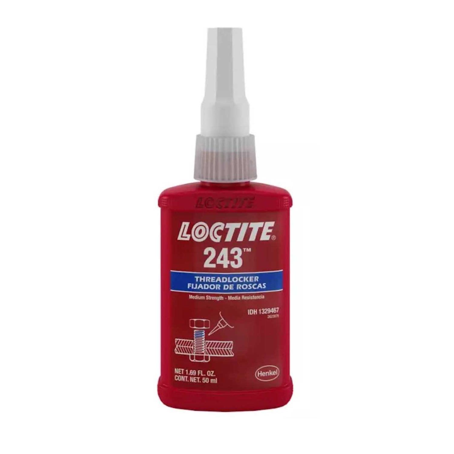 Loctite 243 Medium Strength Threadlocker - Zenithce