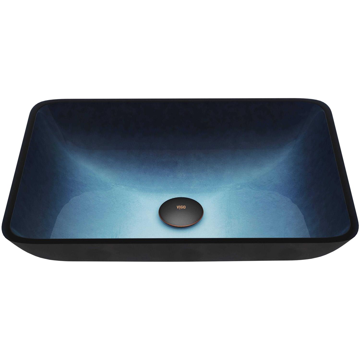 Vigo VG04017 Montauk 15 inch Round Matte Stone Vessel Bathroom Sink - Zenithce