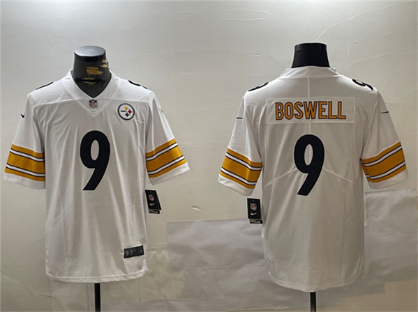 Pittsburgh Steelers #9 Chris Boswell White Vapor Untouchable Stitched Jersey - Zenithce