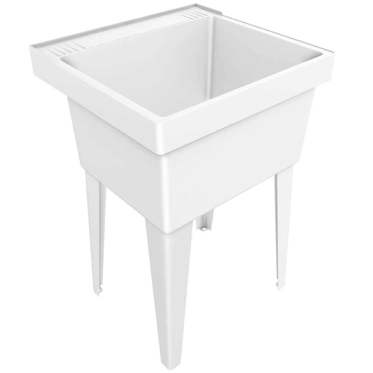 PROFLO PFLT2024 20 Single Compartment Floor Mounted Laundry Sink - Zenithce