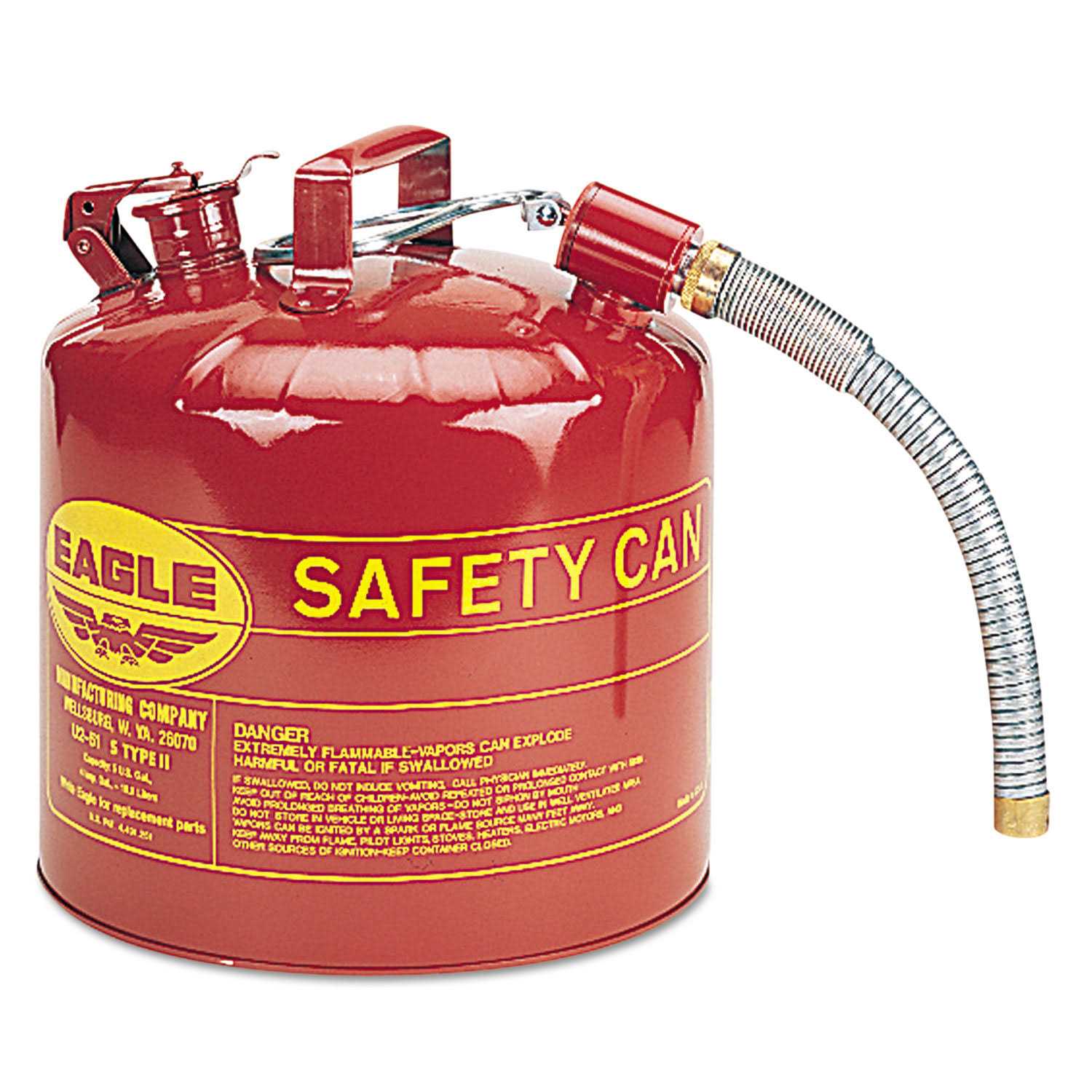 Eagle Type I Safety Can UI50FSY - Zenithce