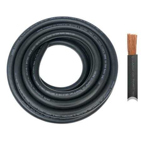 WindyNation Black Red Welding Cable - Zenithce