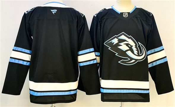 Utah Mammoth Blank Navy Stitched Jersey - Zenithce
