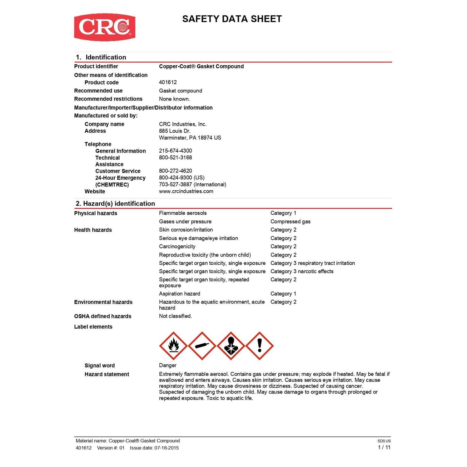 K&W 401232 Permanent Head Gasket and Block Repair - Zenithce