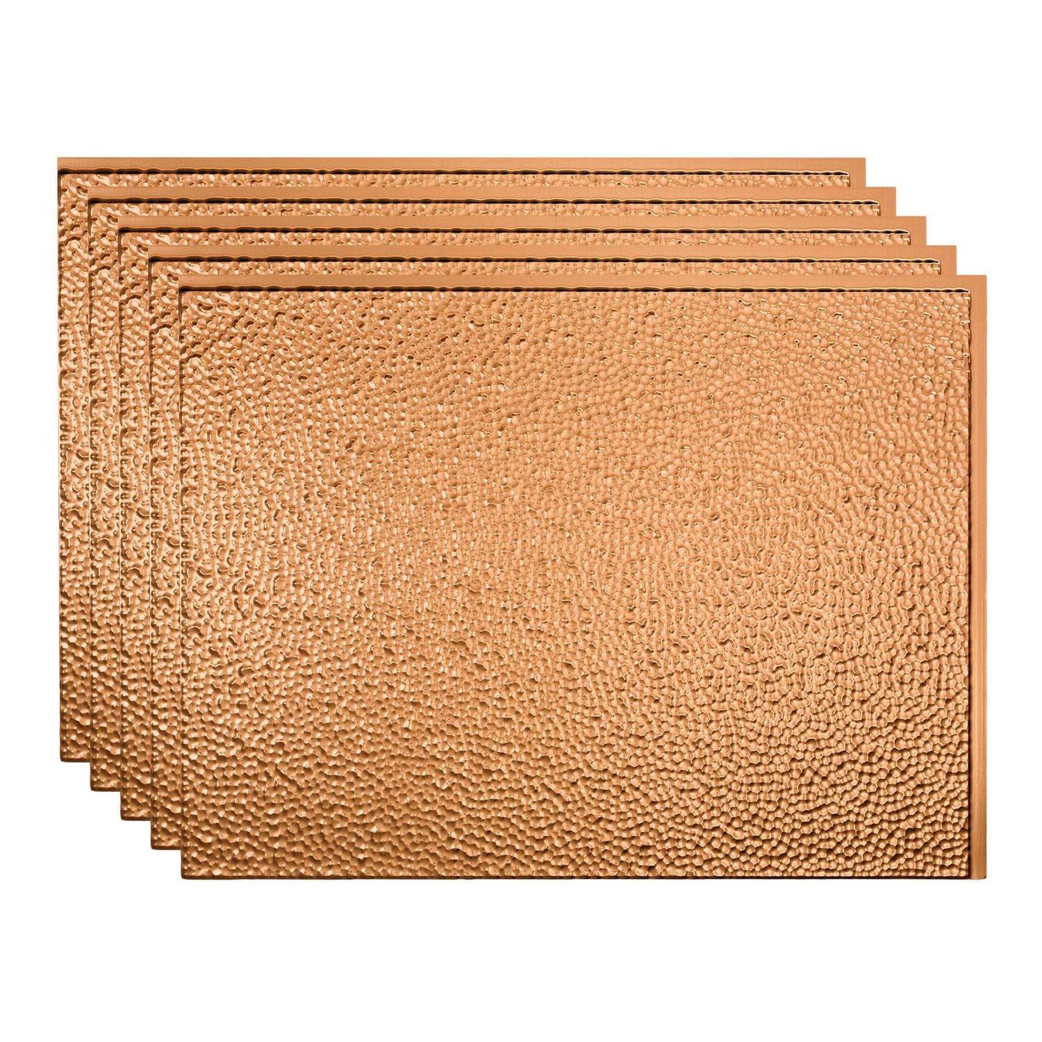 Fasade Hammered Decorative Vinyl Backsplash Panel - Zenithce