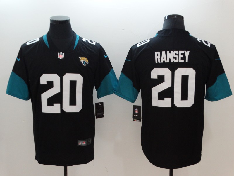 Jacksonville Jaguars #20 Jalen Ramsey Black New 2018 Vapor Untouchable Limited Stitched Jersey - Zenithce