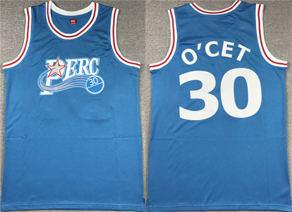 Perc #30 O'Cet Movie Blue Stitched jersey - Zenithce