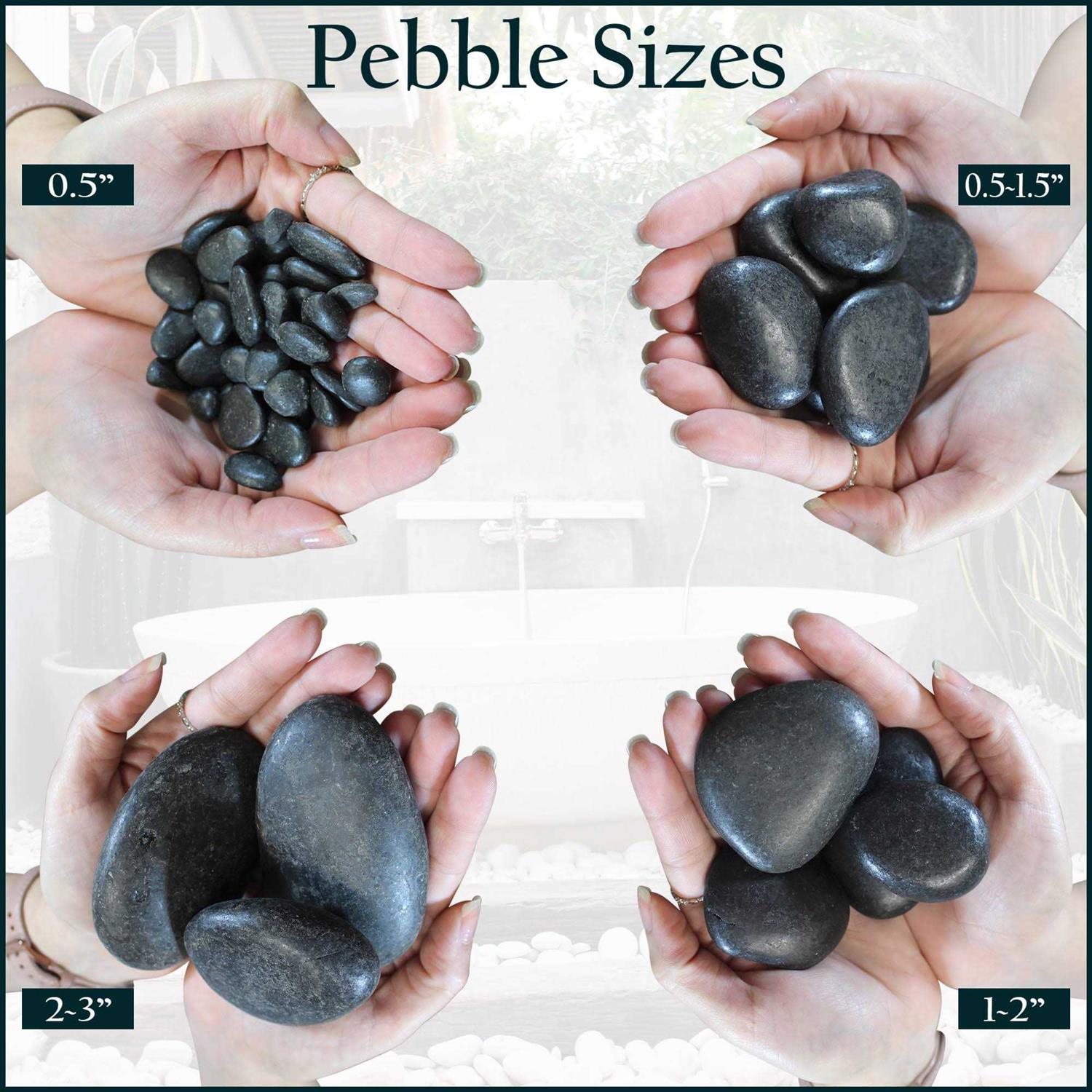 Cream Washed Gravel 30 lbs - Zenithce