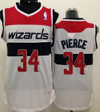 Washington Wizards #34 Paul Pierce White Swingman Jersey - Zenithce