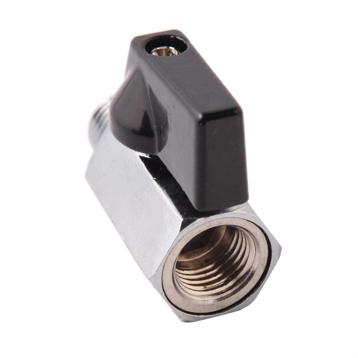 Metaland Brass Mini Ball Valve NPT Female x Male Shut-Off Valve - Zenithce