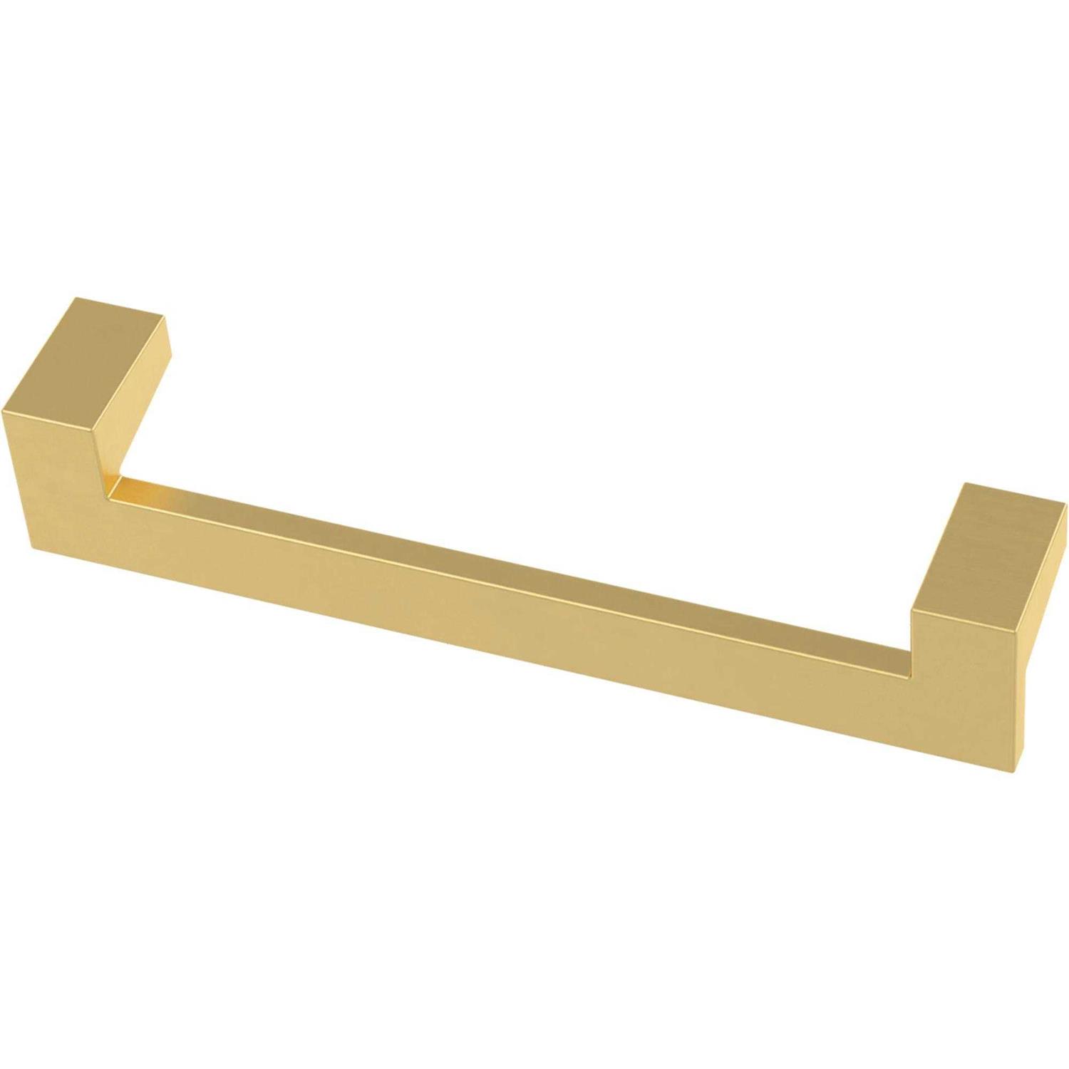 Franklin Brass Horizontal Bail Cabinet Pull Black 3 in Center-to-Center Drawer Handle P62076-FB-C1 - Zenithce