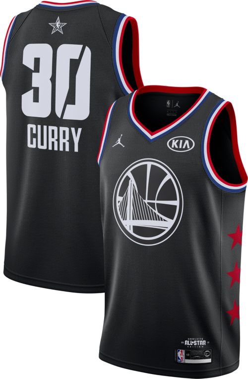 Jordan 2019 All-Star Game #30 Steph Curry Black Dri-FIT Swingman Jersey - Zenithce