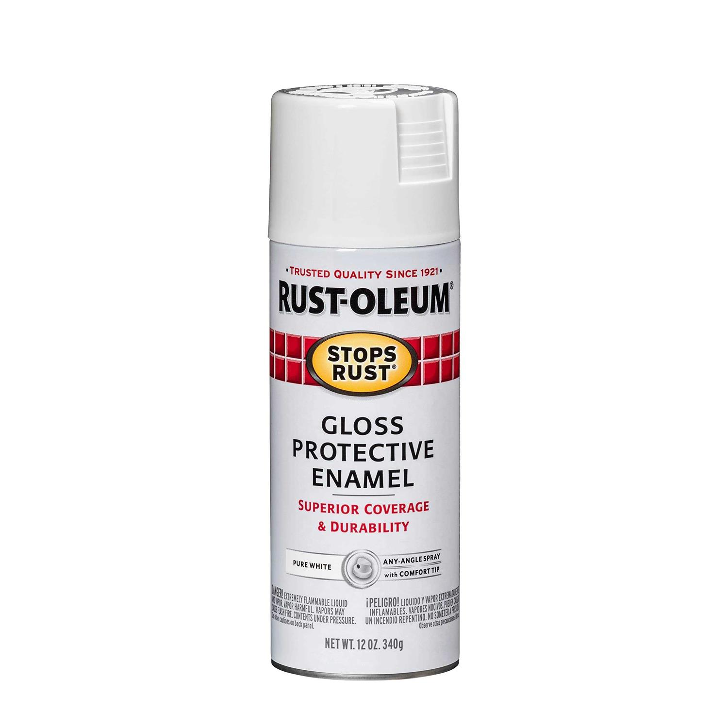 Rust-Oleum Stops Rust Spray Paint - Zenithce
