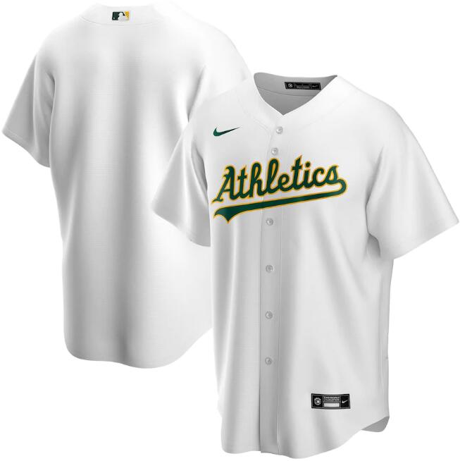 Oakland Athletics White Cool Base Stitched Jersey - Zenithce