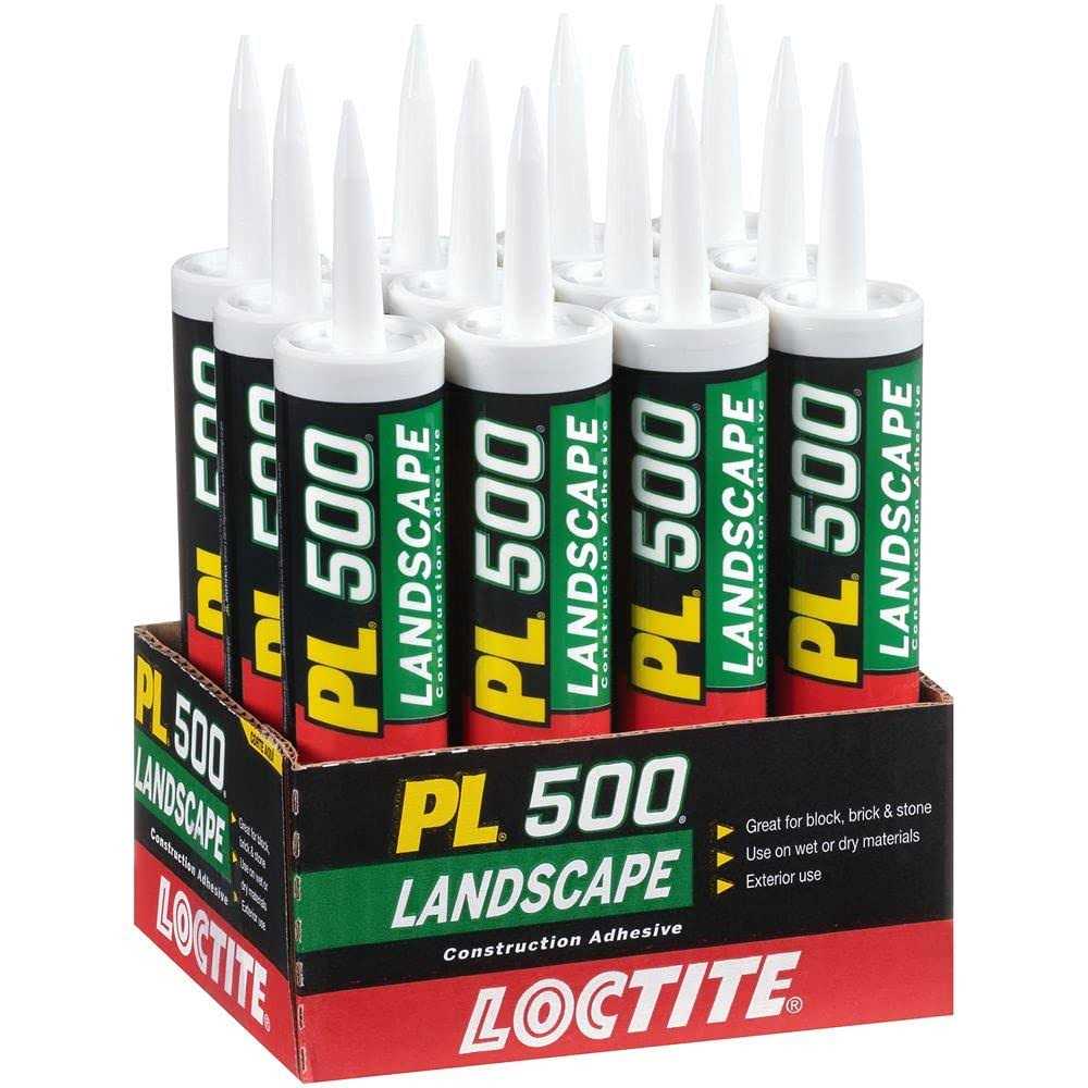 Loctite PL 500 Landscape Block Adhesive - Zenithce