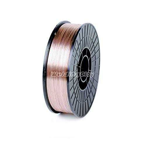 Weldingcity 2 Rolls of ER70S-6 ER70S6 Mild Steel MIG Welding Wire 11-lb Spool 0.045 - Zenithce