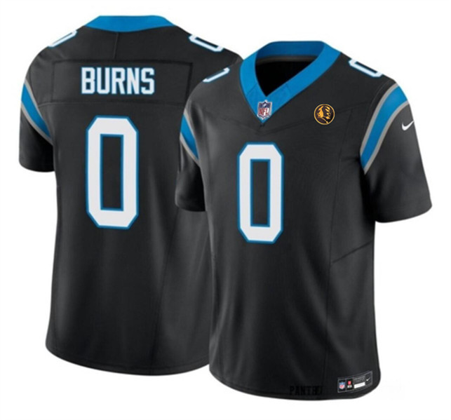 Carolina Panthers #0 Brian Burns Black 2023 F.U.S.E. With John Madden Patch Vapor Limited Stitched Jersey - Zenithce