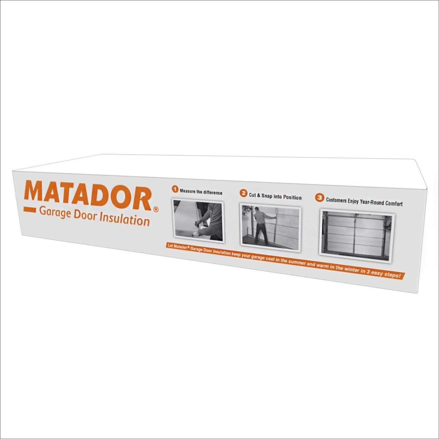 Matador EP1323054_02 SGDIK002 Garage Door Insulation Kit - Zenithce