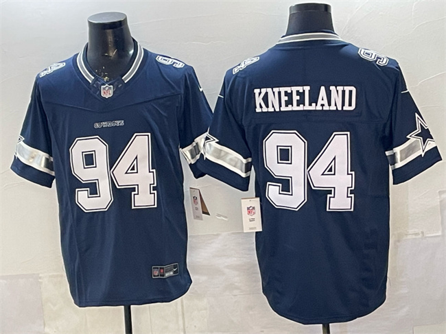 Dallas Cowboys #94 Marshawn Kneeland Navy F.U.S.E. Vapor Limited Stitched Jersey - Zenithce