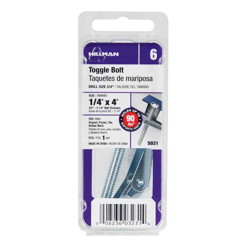Hillman Toggle Bolt - Zenithce
