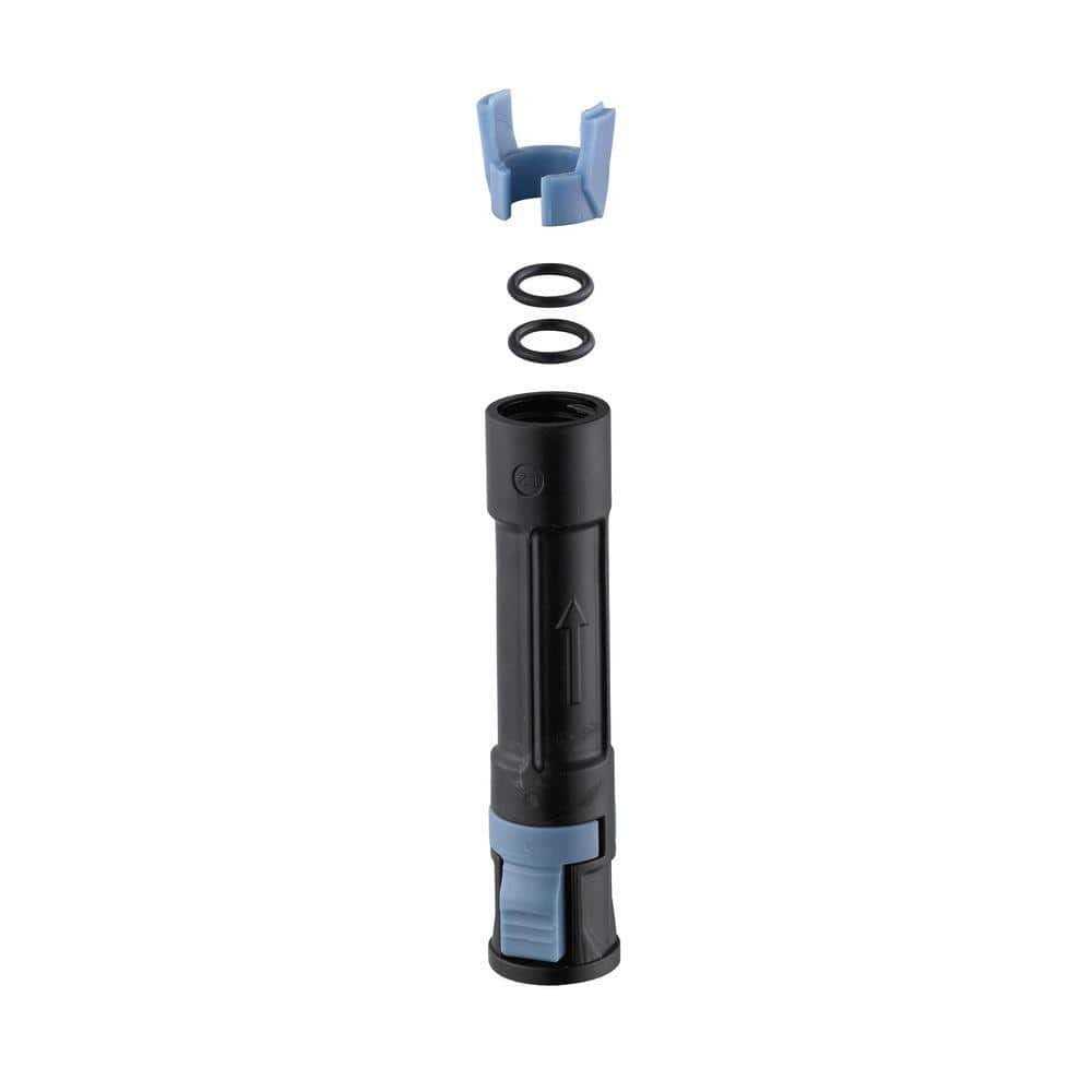 Glacier Bay Paulina Single-Handle Spring Neck Pull Down Sprayer Kitchen Faucet - Zenithce