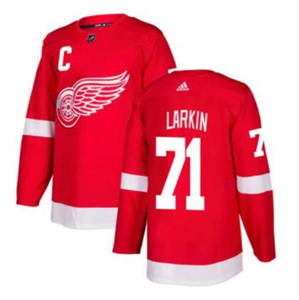 Detroit Red Wings #71 Dylan Larkin Red Stitched Jersey - Zenithce