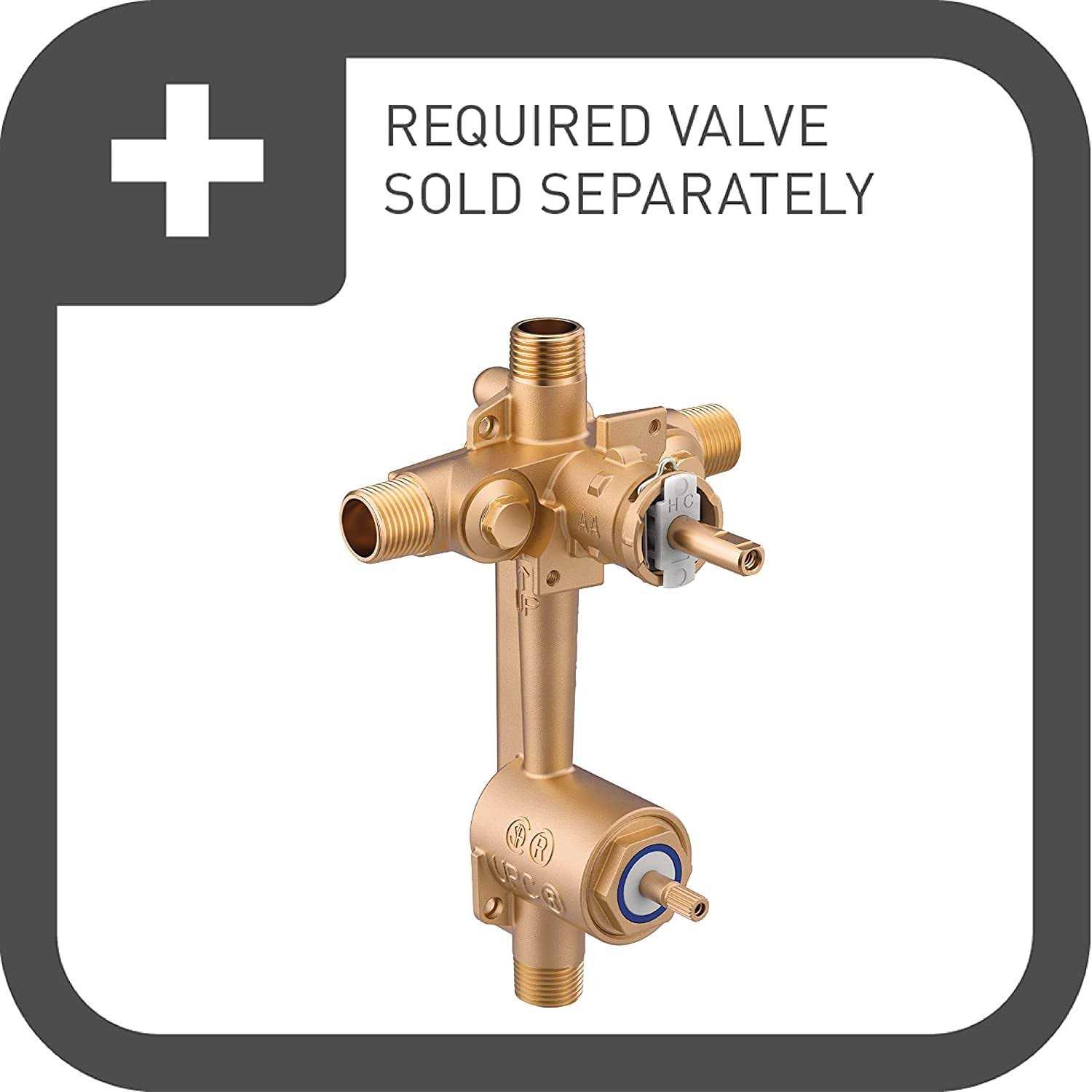 Moen T2470 Genta Posi-Temp with Diverter Valve Trim - Zenithce
