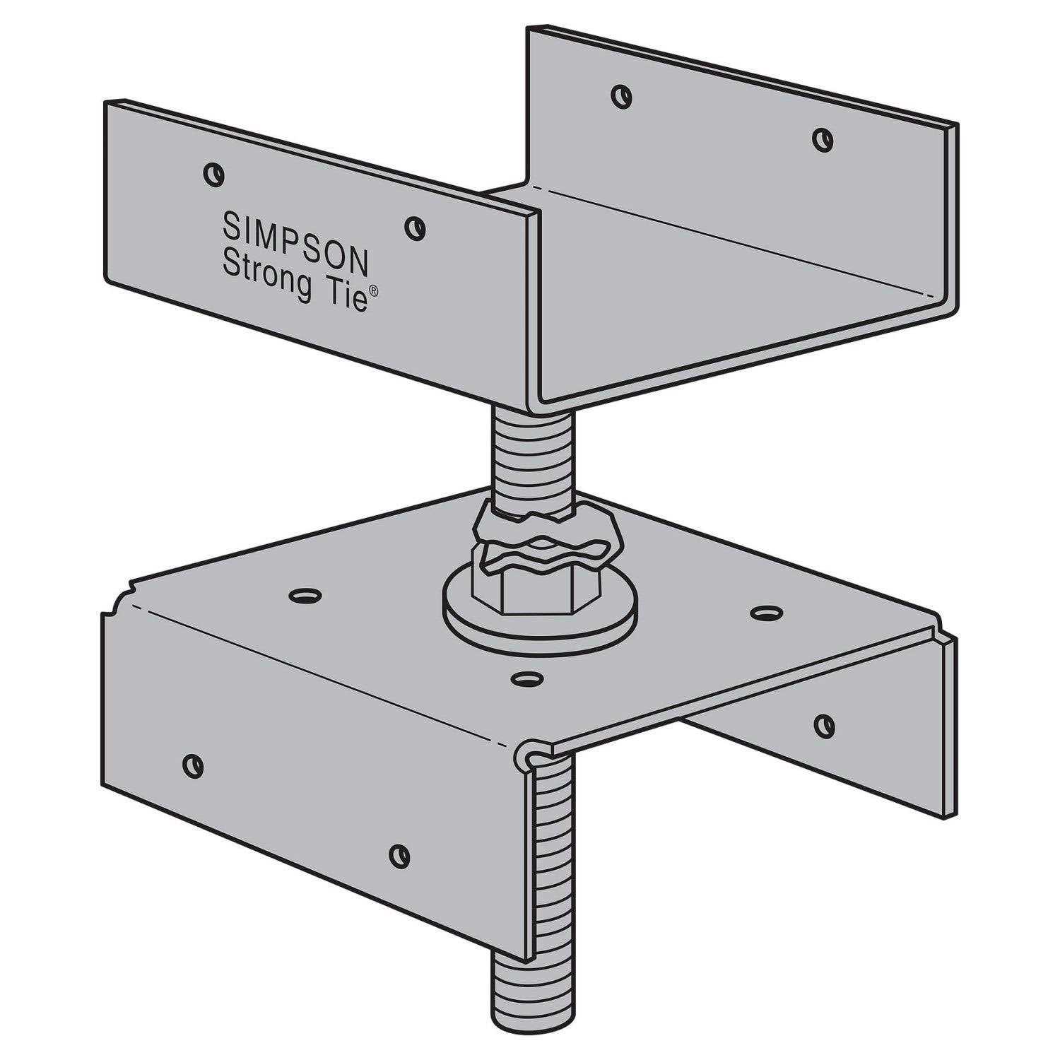 Simpson JB210A 2×10 Top Flange Joist Hanger - Zenithce