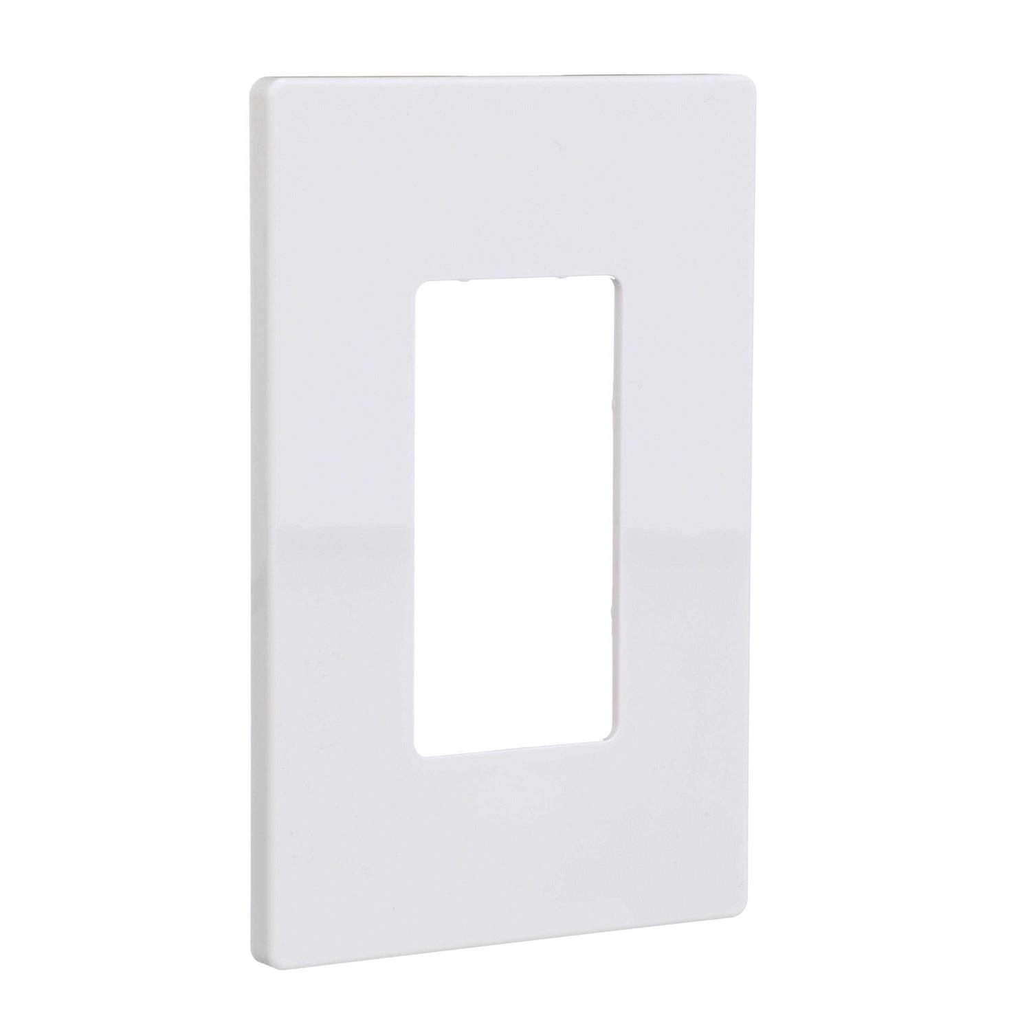 Eaton 1-Gang Midsize Duplex Wall Plate PJ8W-F-LW - Zenithce