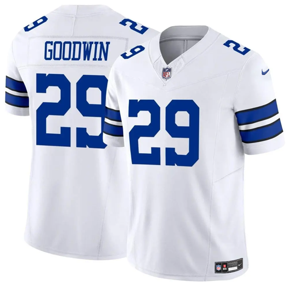 Dallas Cowboys #29 C.J. Goodwin White 2025 F.U.S.E Vapor Untouchable Limited Football Stitched Jersey - Zenithce