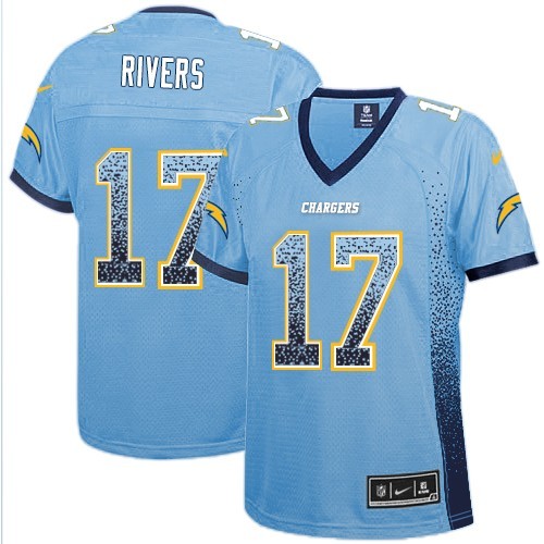 Los Angeles Chargers #17 Philip Rivers Drift Fashion Color Rush Stitched Jersey - Zenithce
