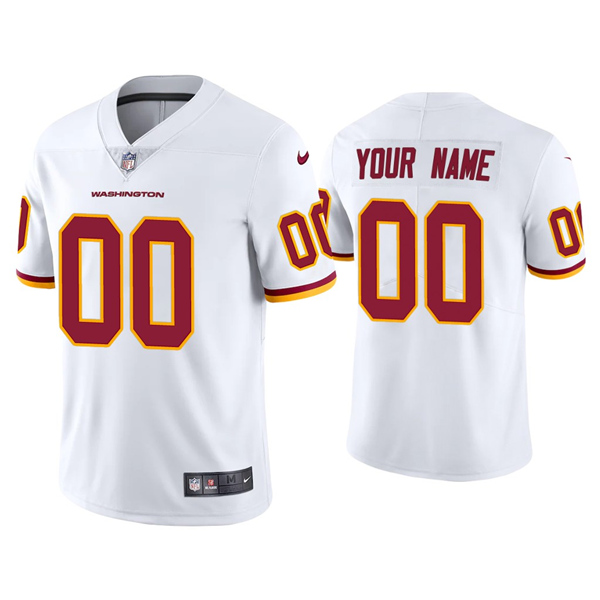 Washington Football Team Customized White Vapor Untouchable Limited Stitched Jersey - Zenithce