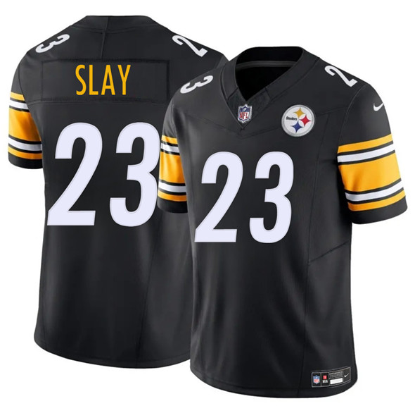 Pittsburgh Steelers #23 Darius Slay Black 2025 F.U.S.E. Vapor Limited Football Stitched Jersey - Zenithce