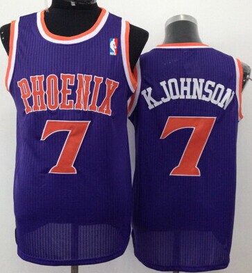 Phoenix Suns #7 Kevin Johnson Purple Swingman Jersey - Zenithce