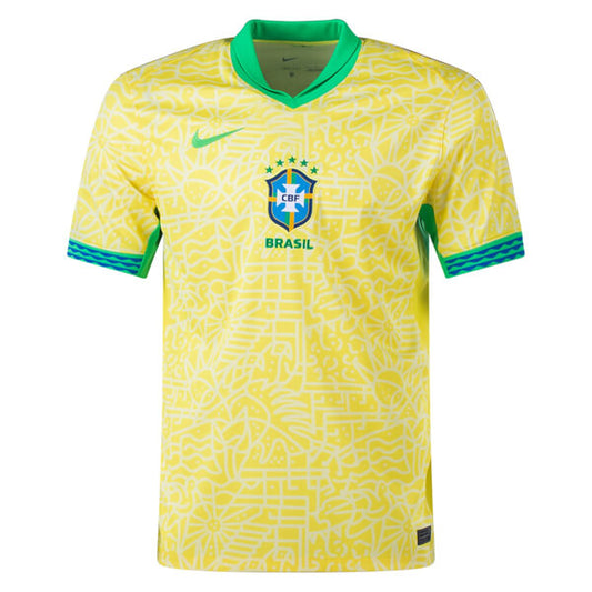 Brazil 2024/25 Home Soccer jersey - Zenithce