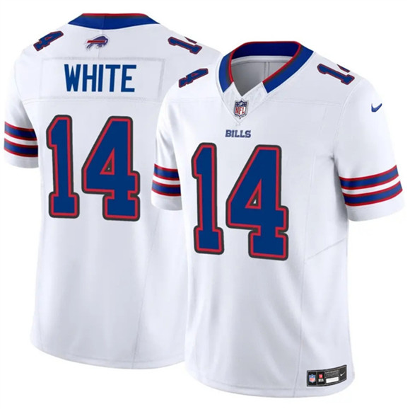Buffalo Bills #14 Mike White White 2025 F.U.S.E. Vapor Untouchable Limited Football Stitched Jersey - Zenithce