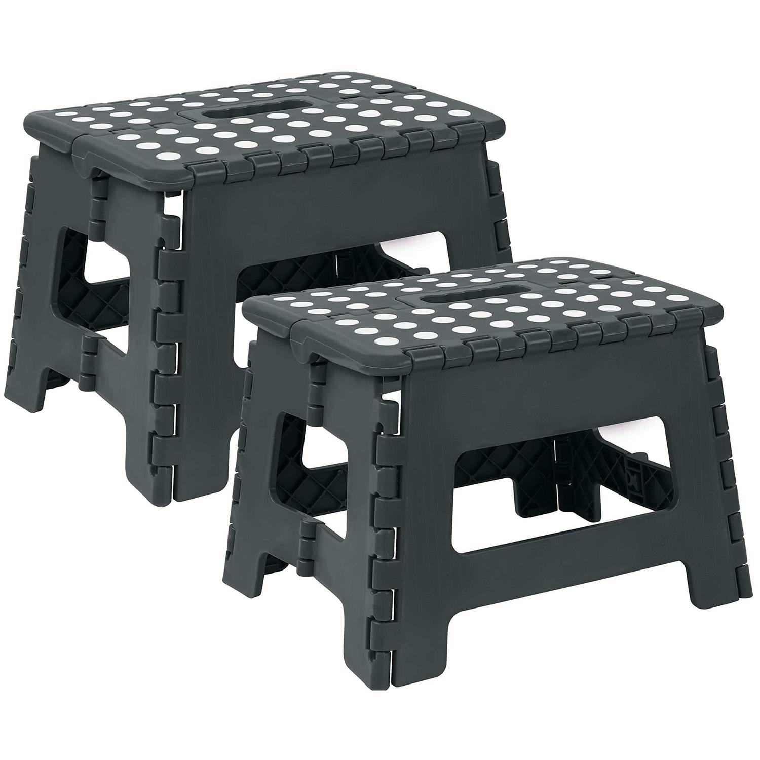 Utopia Home Foldable Step Stool for Kids 11 Inches Wide and 8 Inches Tall - Zenithce