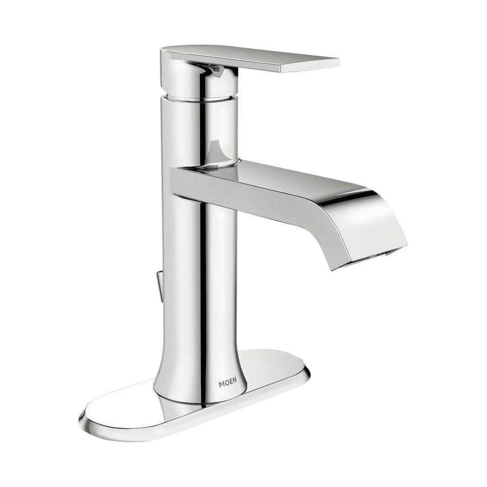 Moen Genta Single Hole Single-Handle Bathroom Faucet - Zenithce