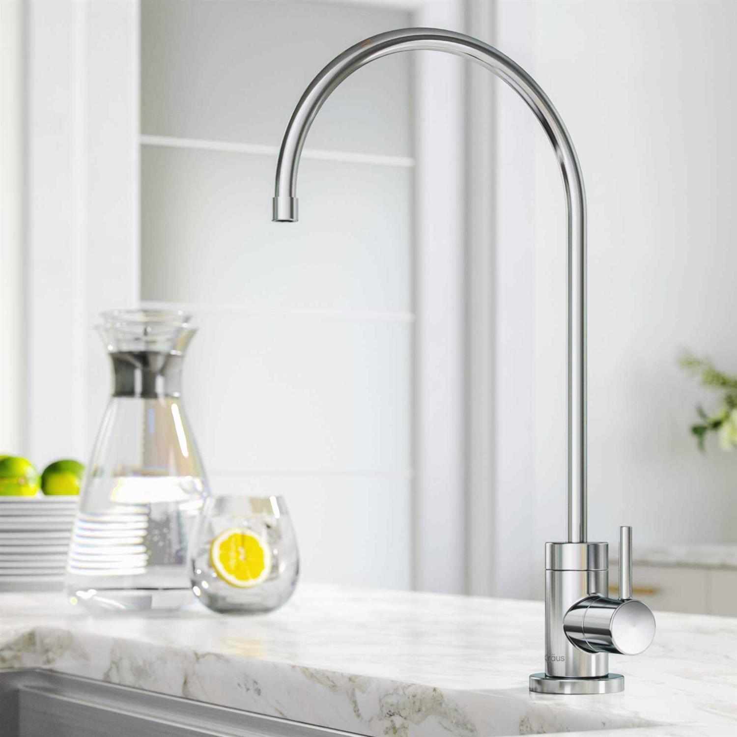 Kraus Purita 100% Lead-Free Kitchen Water Filter Faucet FF-100 - Zenithce