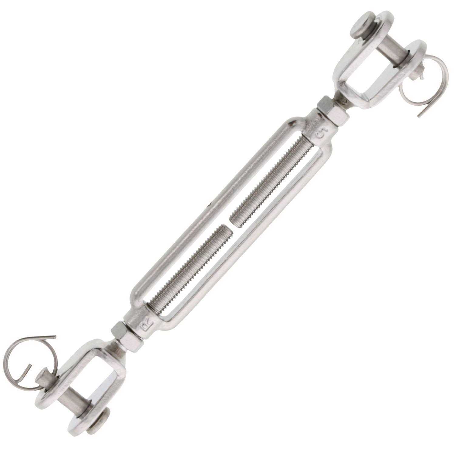 Stainless Steel Jaw x Jaw Turnbuckle - Zenithce