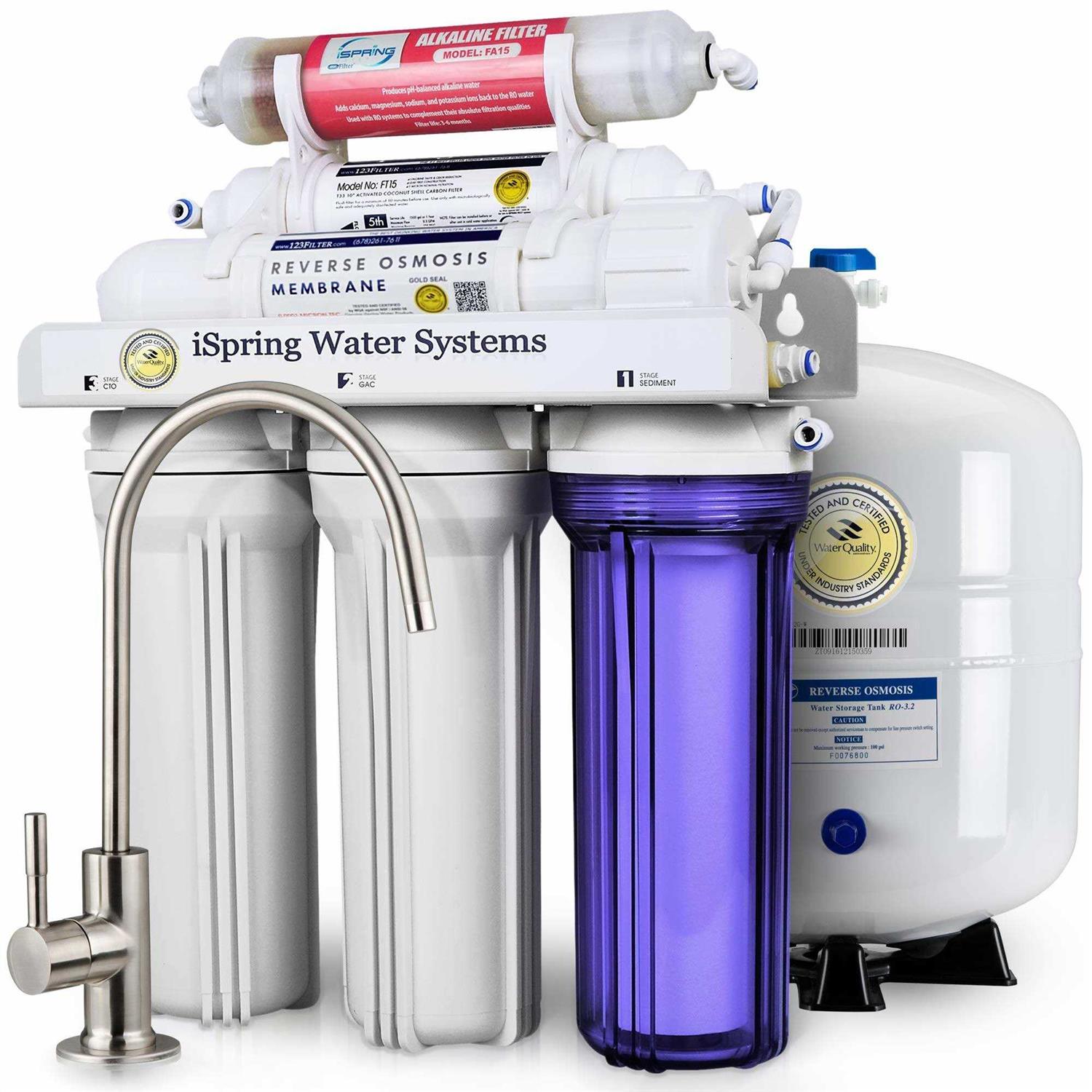 ISPRING PMP300 Booster Pump for RCB3P Reverse Osmosis Water Filtration System - Zenithce