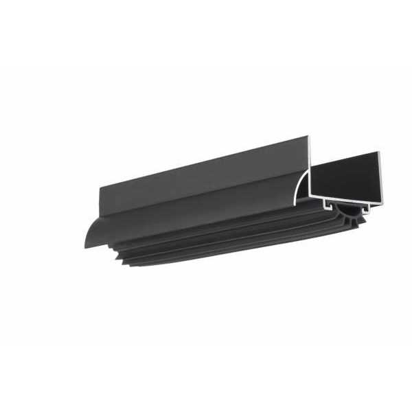 Pemko 36 Door Bottom U-Shaped Aluminum with Vinyl Seal 216SNV36 - Zenithce