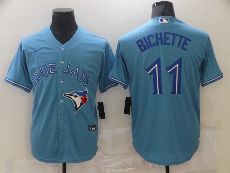 Blue Jays #11 Bo Bichette Blue Cool Base Stitched Jersey - Zenithce