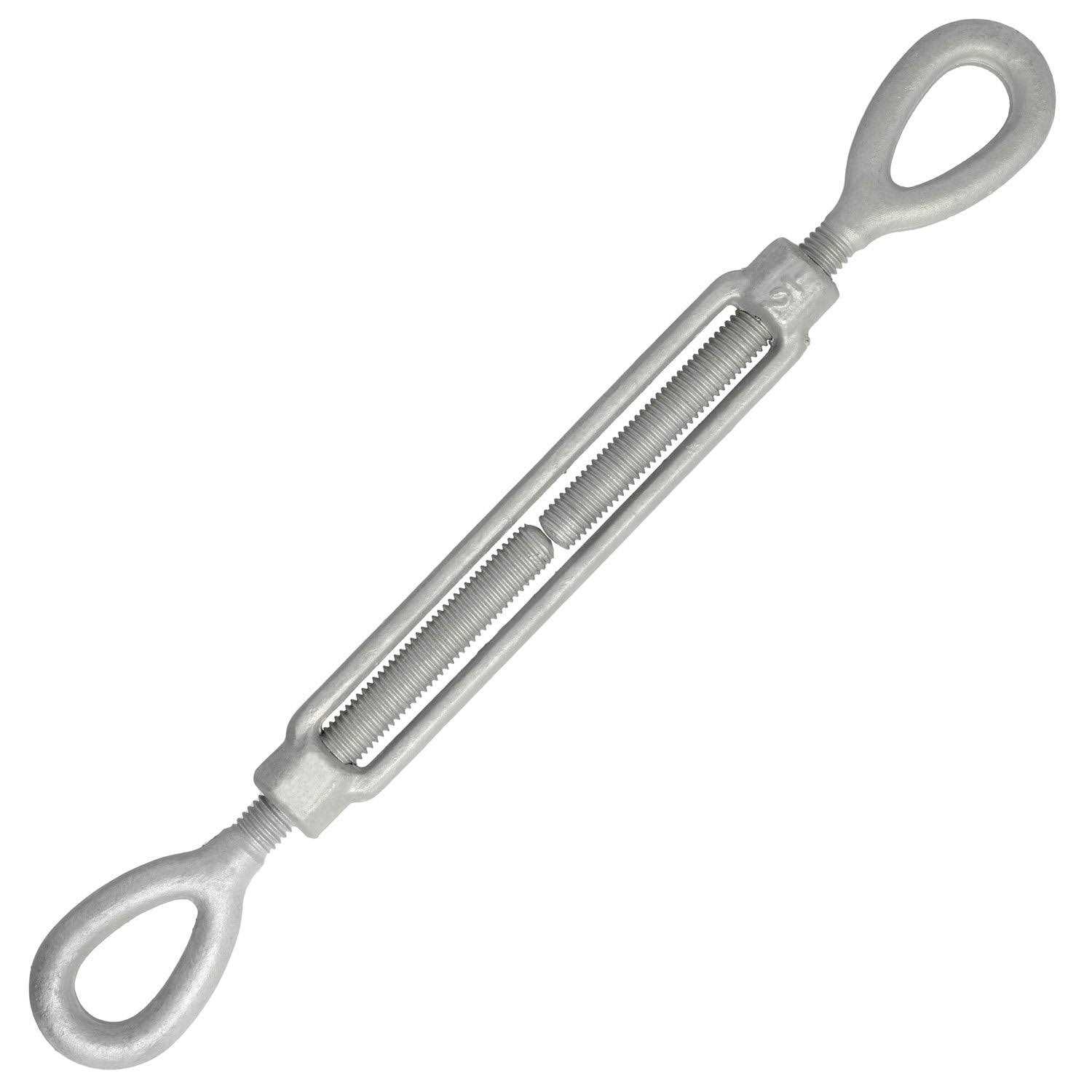 Galvanized Eye & Eye Turnbuckle - Zenithce