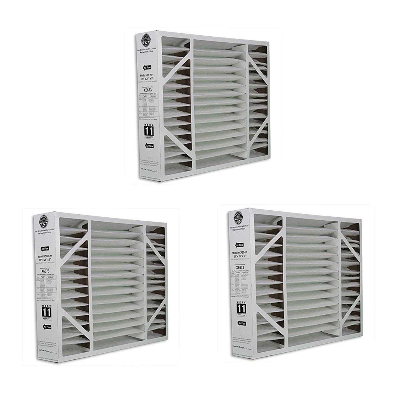 Lennox Healthy Climate 20x25x5 X6673 MERV 11 Filter - Zenithce