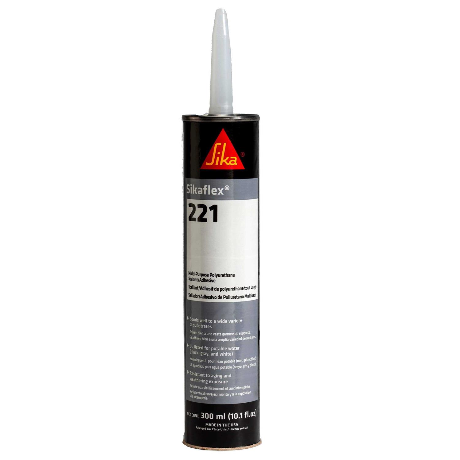 Sikaflex Sika 221 Multi-Purpose Polyurethane Sealant/Adhesive 90891 - Zenithce