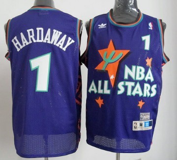 1995 All-Star #1 Penny Hardaway Purple Swingman Throwback Jersey - Zenithce