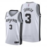 San Antonio Spurs #3 Keldon Johnson White Swingman Association Edition Jersey - Zenithce